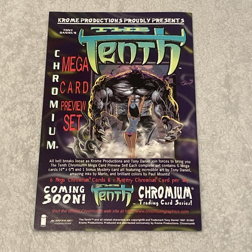 THE TENTH #3 (1997) IMAGE COMICS LOW PRINT RUN! TONY DANIEL COVER & ART! - Picture 2 of 2