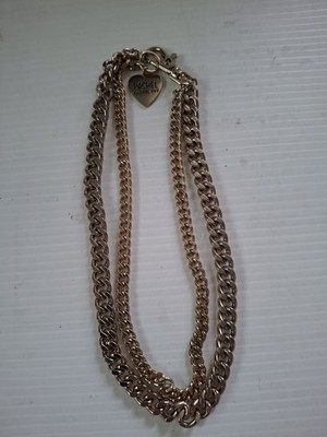 Rachel Rachel Roy Halskette - schwere Kette goldfarben 17''