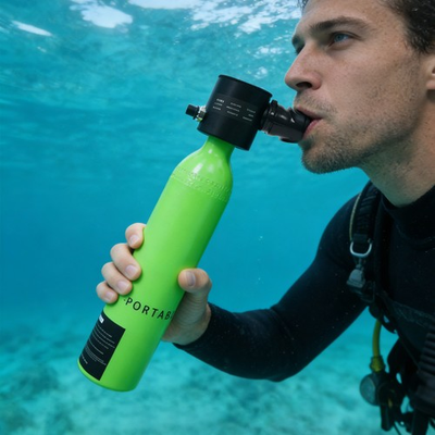 #ad #ad 0.5L 17.6oz Scuba Lung Tank Mini Diving Entertainment Underwater Diving Tank Kit $84.15