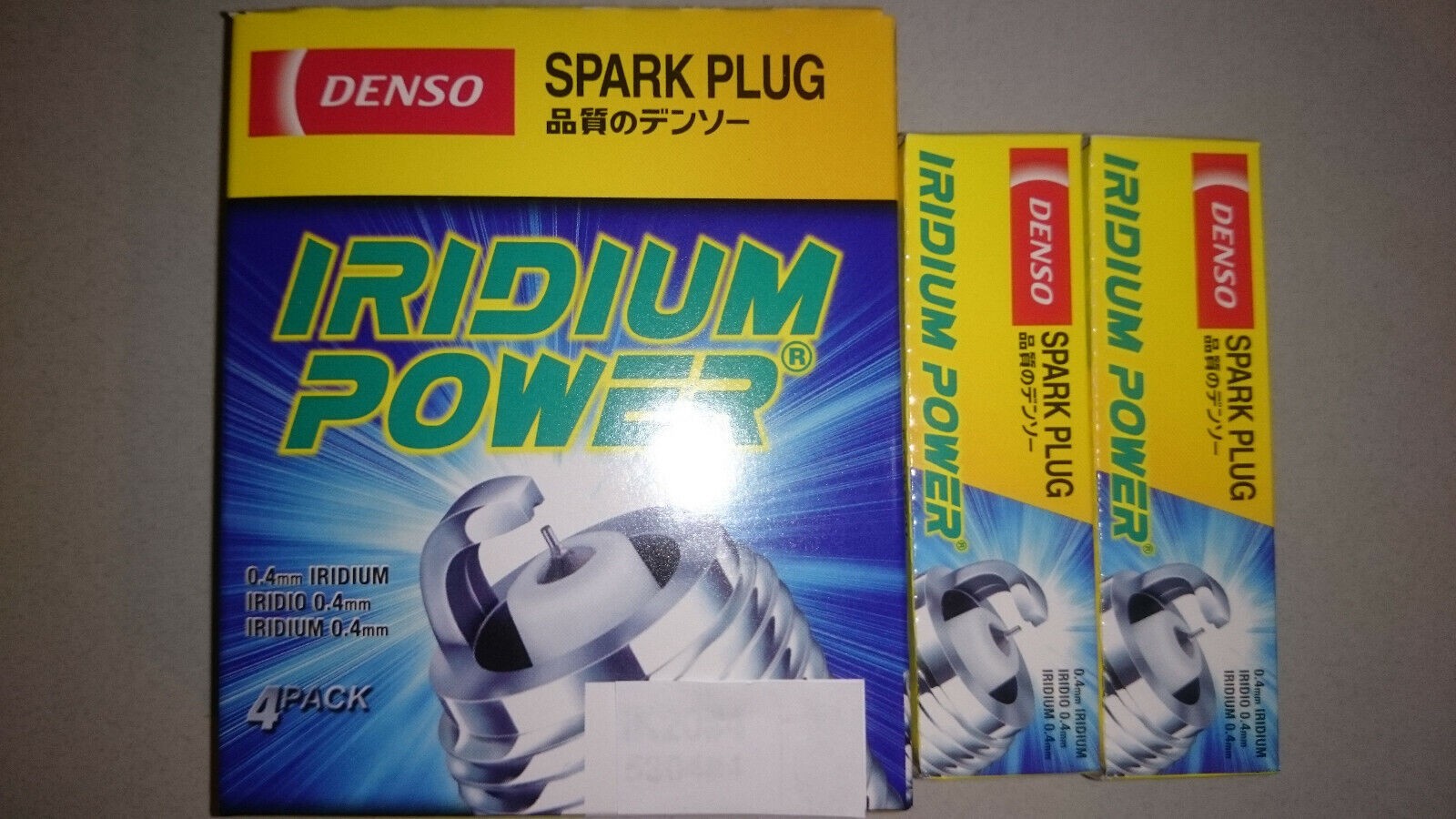 Genuine 6pc new- DENSO 5304 IRIDIUM Power Spark Plugs - IK20 - Made USA,Japan