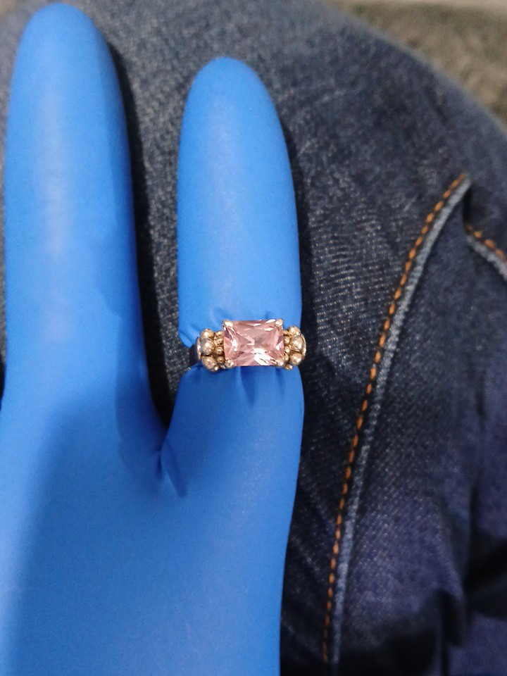 Sterling silver handmade statement ring, solid 92… - image 2