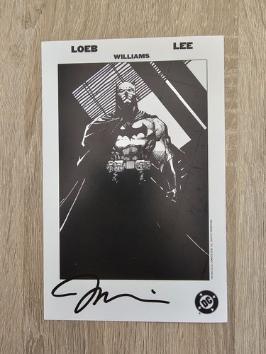 Comic Print Batman - Jim Lee - signiert