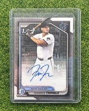 FENWICK TRIMBLE 2024 Bowman Draft AUTO 1st Bowman Marlins