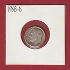 1958-D Roosevelt Dime - Silver - U.S. Coin - 498📈🔥📈🔥📈