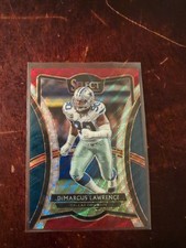 2019 Panini Select Premier Level DeMarcus Lawrence #183 Tri-Color Prizm /199