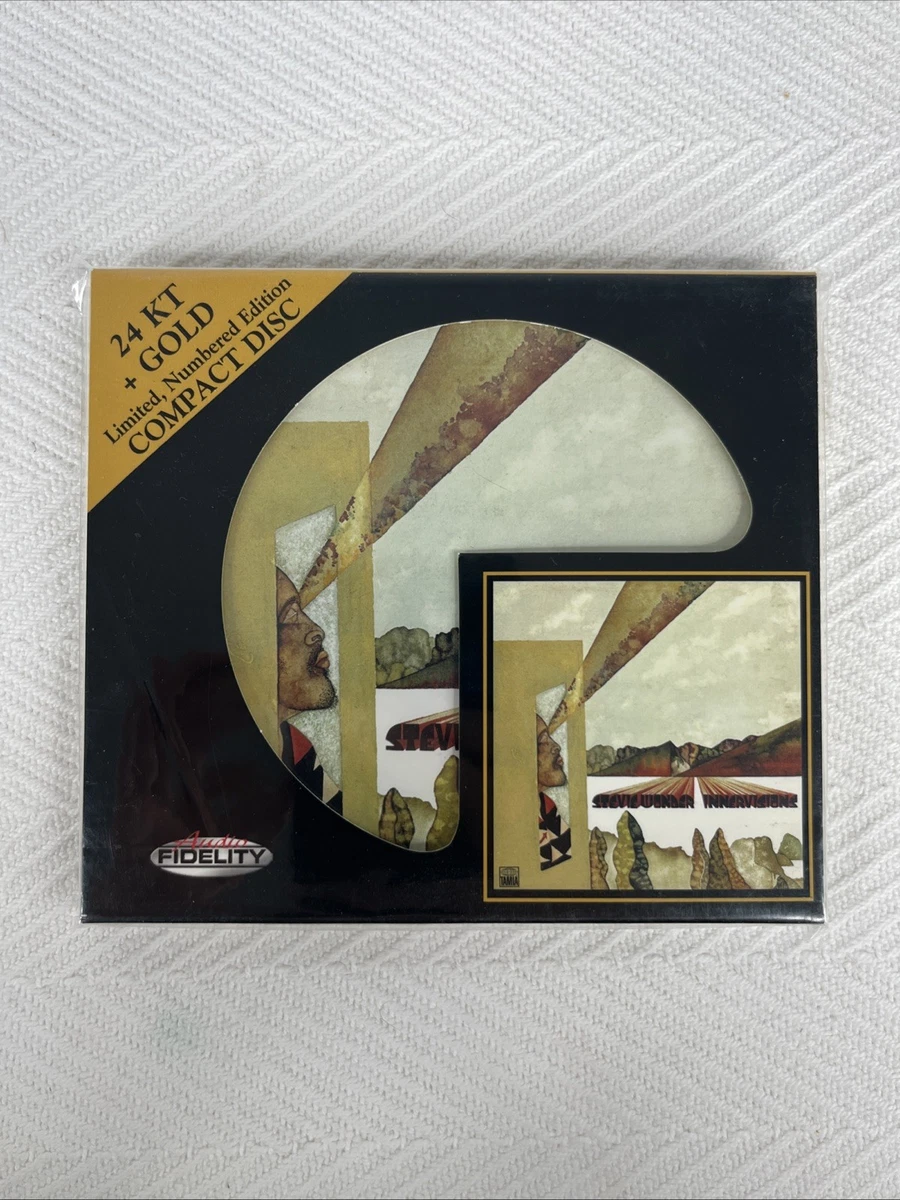 Album CDs Stevie Wonder 24k Gold Disc for sale | eBay