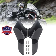 Black Side Wind Fairing Air Deflectors Fits For 2021-2024 BMW R18 B R18B Bagger