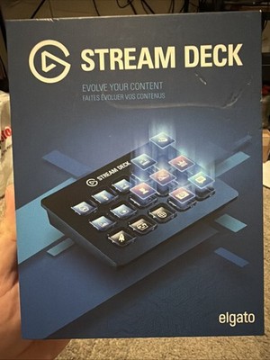 Elgato Stream Deck Live Content Creation Controller - Black, 15 Keys