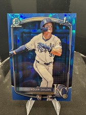 2025 Bowman Chrome Draft Sapphire Edition - Nolan Sailors #BDC-86 (RC)