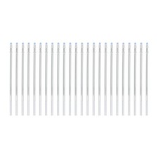 0.8mm Gel Pens Refills, 24 Pack Glitter Gel Pens Ink Medium Point, Silver