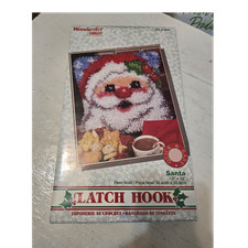 Latch Hook Santa Kit 4634 Pattern Yarn