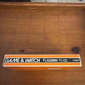 Nintendo FL-02 Game And Watch FLAGMAN Electric Handheld Vintage Game