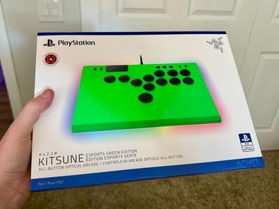 Razer Kitsune Esports Green Edition All-Button Optical Arcade Controller PC PS5