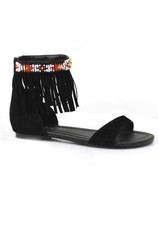 Indian Girl Costume Shoes Adult Princess Pocahontas Halloween Size 11