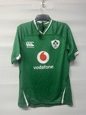 Image of Men’s Canterbury Ireland Green Rugby Shirt Size Large Brand New