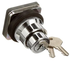 1PC ALTECH CORP AK2-2PB Key, 30 mm, 415/220 V, 10/2 A, NC+NO, Maintained, 2500