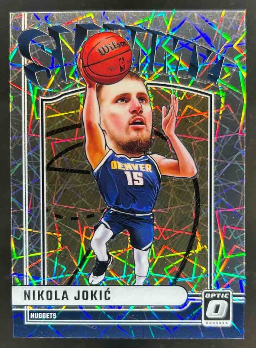 2024-25 Donruss Optic Nikola Jokic Slammy! SP #8 Nuggets