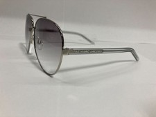 Marc Jacobs Silver Aviator Sunglasses for Women for sale | eBay display picture 3