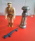 LOT (2) 1980 REBEL SOLDIER HOTH + MEDICAL DROID FIGURES Star Wars Kenner