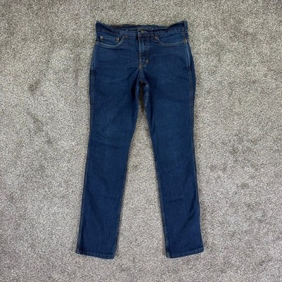 Origin USA D68 Legit Fit Mens 34C Indigo Denim Jeans Made in Maine Straight Leg