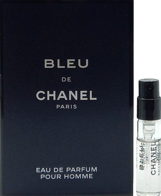 Chanel Bleu De Chanel Eau De Parfum Vial Spray Men 0.05 Oz / 1.5 ml Travel Size!