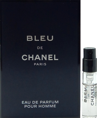 Chanel Bleu De Chanel Eau De Parfum Vial Spray Men 0.05 Oz / 1.5