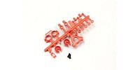 Kyosho Kunststoffteile Fuer Stossdaempfer Kyosho Optima Rot / K.OT210RB