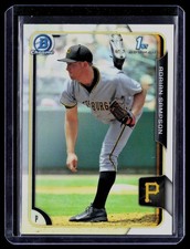 2015 Bowman #BCP20 Adrian Sampson Chrome Prospects Refractors #/499