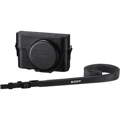 【ポテトヘッド】SONY RX100シリーズ 純正 ケース 美品 SONY Camera Jacket Leather Case for RX100 Series Black LCJ-RXK BC