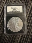 2012 American Silver Eagle Early Releases NGC MS70 25th Anniversary