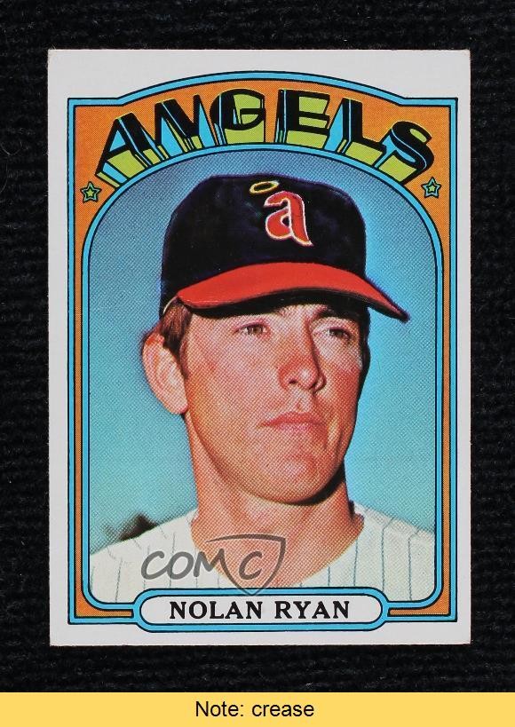 1972 Topps Nolan Ryan #595 HOF READ dd2