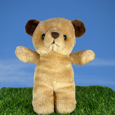 Golden Brown Teddy Bear Plush Stuffed Animal Toy 9" Super Cute Needs a Home