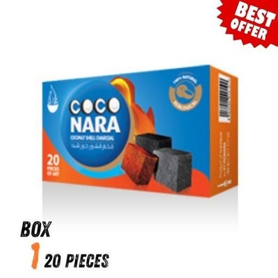 20 Pk) Coco Nara Coconut Shell Charcoal 5287000553100 for sale