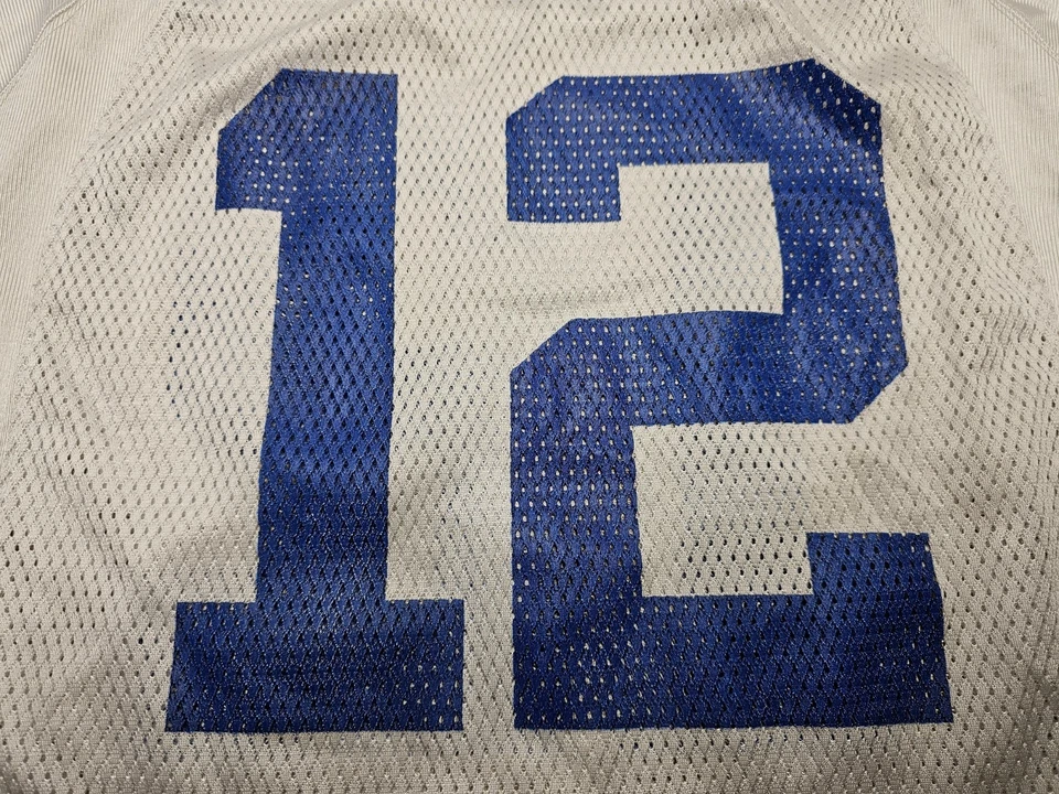 Camiseta deportiva juvenil Andrew Luck Indianapolis Colts NFL #12 talla M Reebok Foto 3 de 4