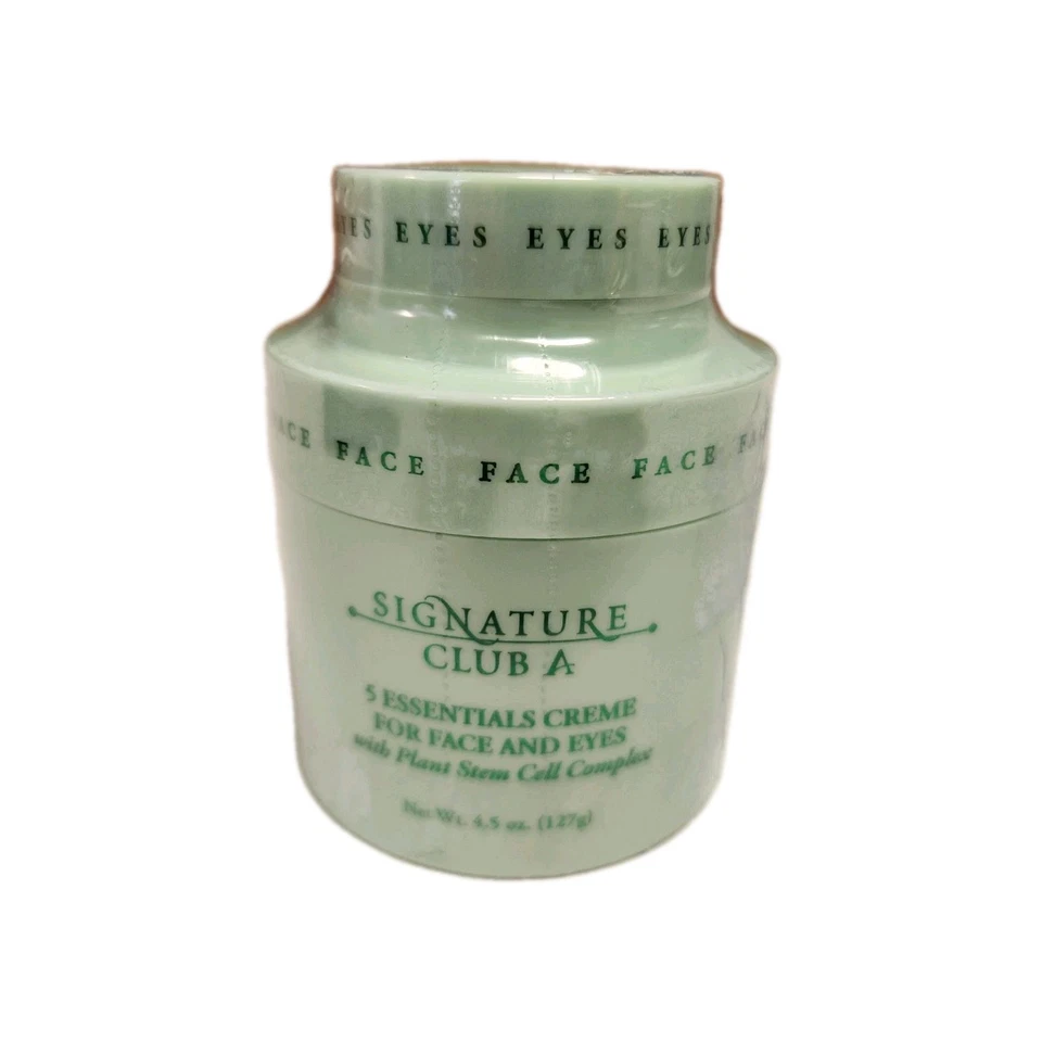 Crema facial y de ojos Signature Club A 5 Essentials dúo de células madre vegetales-4,5 oz-¡NUEVA!! Foto 4 de 4