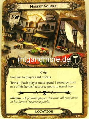 Lord of the Rings LCG  - 1x Market Square  #039 - Heirs of Numenor