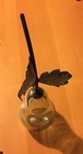 Vintage Decorative Heavy Glass & Brass Pear, at least 30 years old. — photo 5