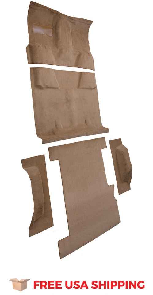 FITS 1981-1986 Chevrolet K20 Suburban 4WD Complete Cutpile Carpet Foto 2 de 3