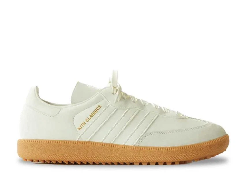 ●着用5回以下● KITH adids samba ゴルフスパイク　27cm adidas Kith x Samba Spikeless Golf White Gum for Sale