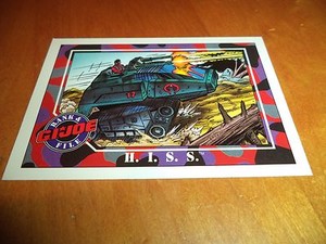 HISS H.I.S.S. # 16 - GI Joe Series 1 Impel Hasbro 1991 Base Trading Card Cobra | eBay