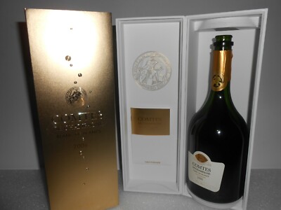 TAITTINGER COMTES BLANC DE BLANCS CHAMPAGNE 2006 EMPTY BOTTLE  ( BOXED ) 