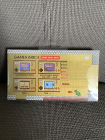 Nintendo Game and Watch Super Mario Bros Electronic Handheld IN HAND SHIPS TODAY