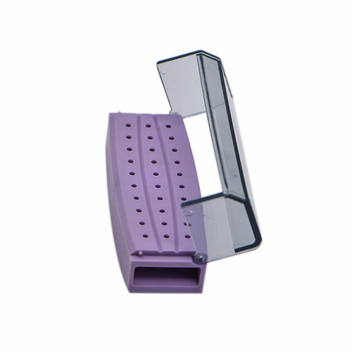 Dental Bur Drill Block Case Placement Disinfection Holder Plastic Box 30/60 Hole - Picture 20 of 33