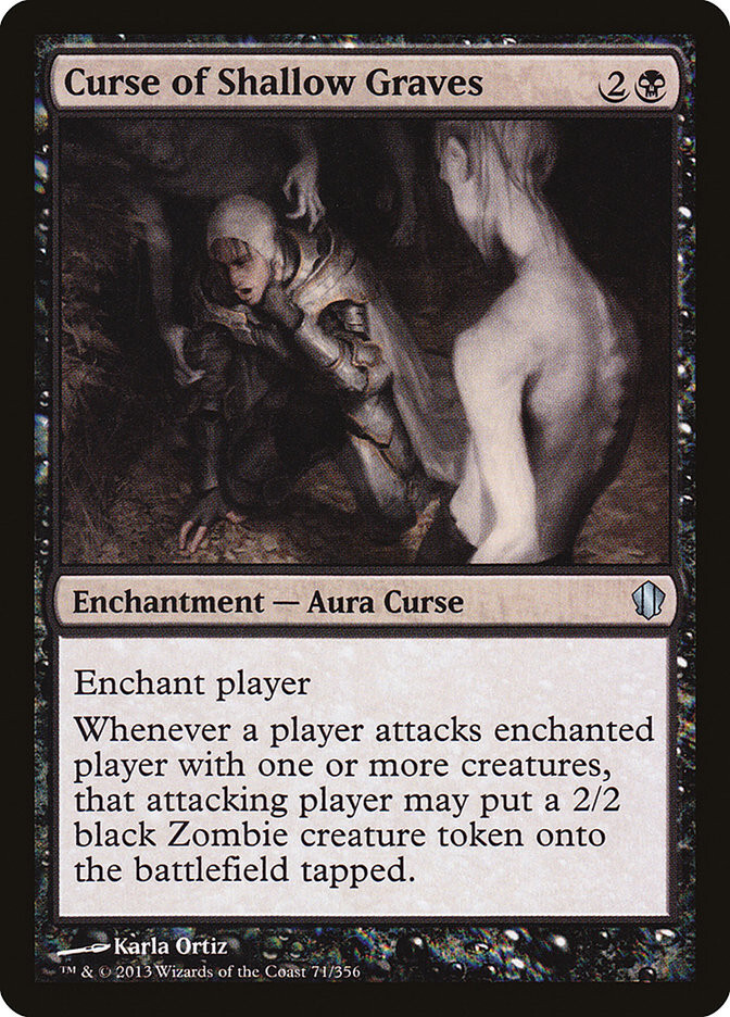 MTG Curse of Shallow Graves - Commander 2013 #71 | eBay