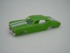 MODEL MOTORING LIME WHITE '70 CHEVELLE SHELL NEW FITS AURORA TJET