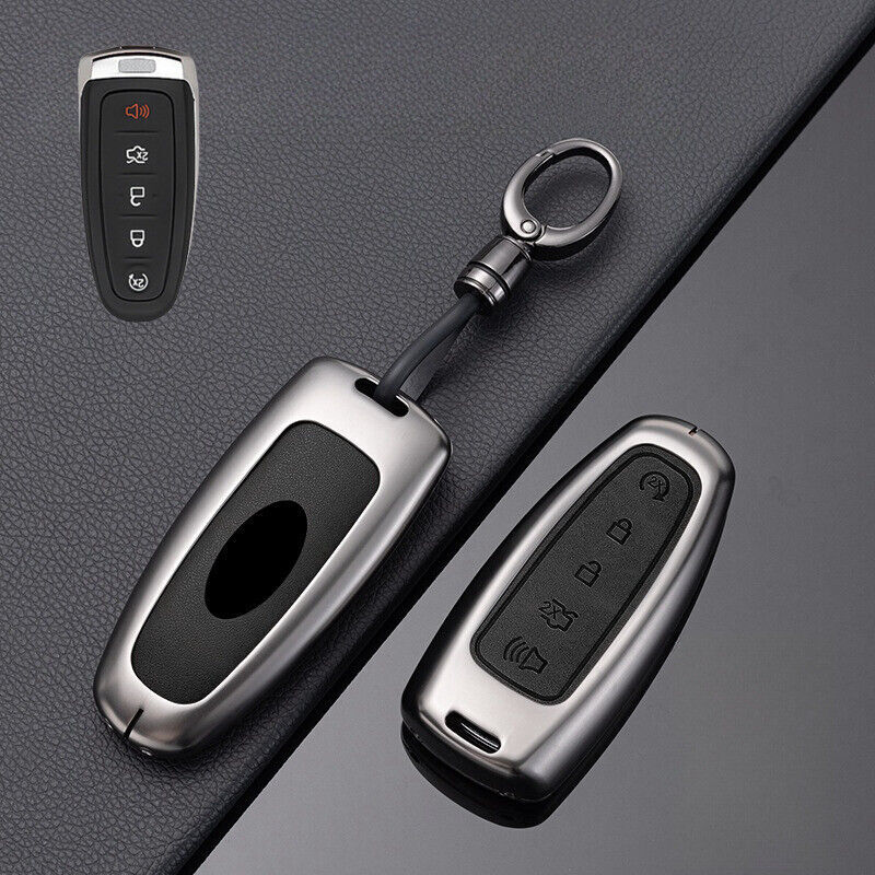Remote Key Fob Cover Case Silicone For 2011-2019 Ford Edge Explorer Escape Focus - Foto 7