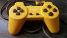 Yellow NUGEN PS1 Controller - Super Rare Unofficial Third Party - Tested