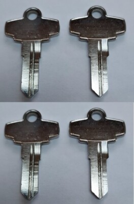 (4) FORT 752 MAC Tool Box BLANK Keys ToolBox using Codes 8001-9000 & A ...