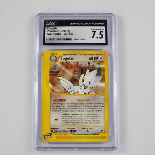 Togetic graded CGC 7.5 for sale on eBay