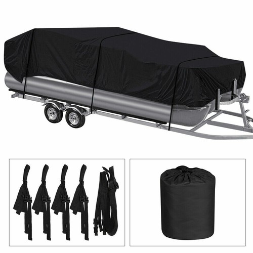 17-20ft Trailerable UV Resistant Boat Cover Waterproof Heavy Duty Marine Grade - Picture 8 of 8